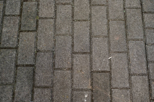 Abstract paving block forming lines