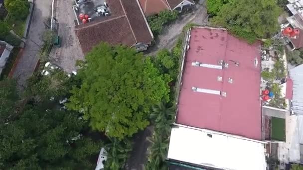 Pemandangan Udara Rumah Mode Bandung — Stok Video