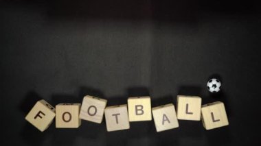 Futbol unvanlı Butan bayrağı. futbol konsepti