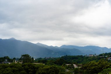 Puncak cisarua bogor 'dan dağ manzarası