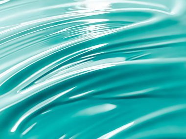 Glossy green cosmetic texture as beauty make-up product background, cosmetics and luxury makeup brand design concept