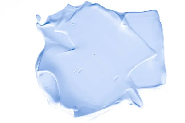 Pastel Blue Beauty Swatch Skincare Makeup Cosmetic Product Sample Texture — Fotografia de Stock