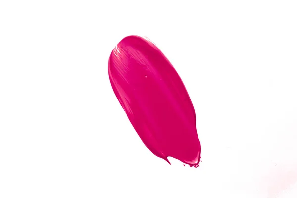 Pinkfarbener Schönheitspflege Hautpflege Und Make Kosmetische Produktprobe Textur Isoliert Auf — Stockfoto