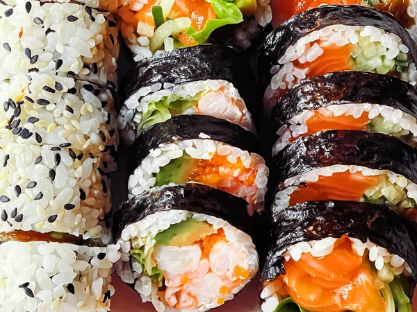 Food and diet, japanese sushi in a restaurant, asian cuisine as meal for lunch or dinner, tasty recipe idea