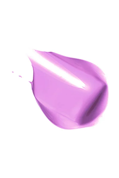 Pastel Purple Beauty Swatch Skincare Makeup Cosmetic Product Sample Texture — ストック写真