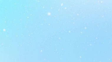 Kış tatilleri ve kış arkaplanı, mavi zemine düşen beyaz kar taneleri bokeh ve kar parçacıkları Noel ve karlı bayram tasarımı için soyut kar sahneleri. Yüksek kalite