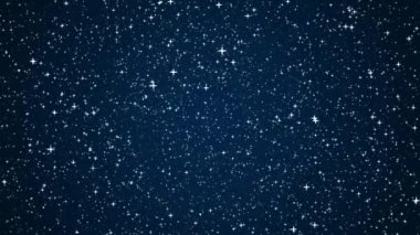 Sihir, lüks ve mutlu tatiller arka plan, gümüş parıltılı parıltı, yıldızlar ve sihirli parıltı koyu mavi arka plan dokusu, yıldız tozu parçacıkları yıldızlı gece gökyüzü, cazibe ve tatil tasarımı