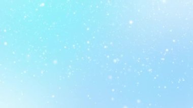 Kış tatilleri ve kış arkaplanı, mavi zemine düşen beyaz kar taneleri bokeh ve kar parçacıkları Noel ve karlı bayram tasarımı için soyut kar sahneleri. Yüksek kalite