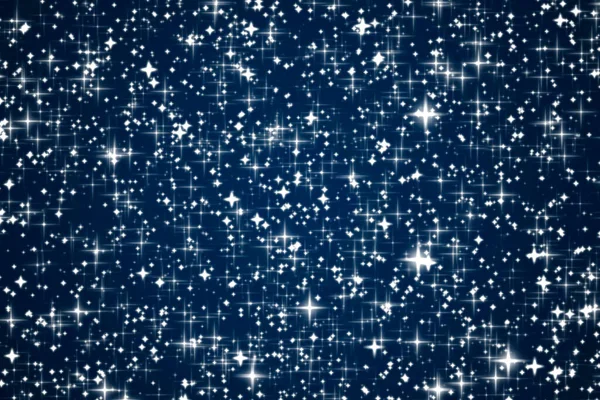 Magie Luxus Und Frohe Feiertage Hintergrund Silbern Funkelnder Glanz Sterne — Stockfoto