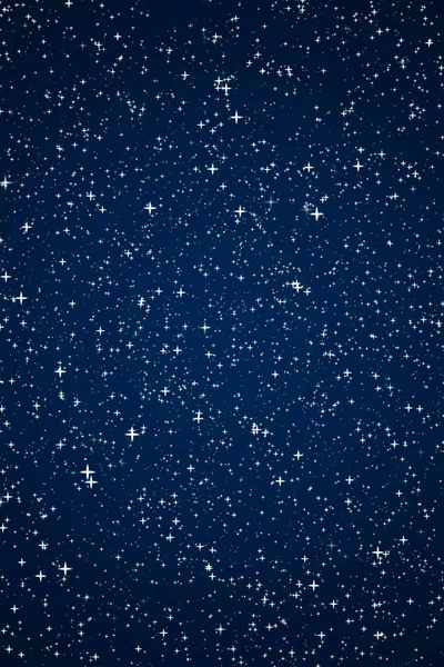 럭셔리와 은색의 마법같은 빛어두운 청색의 추상적 이빛나는 밤하늘 디자인 — 스톡 사진