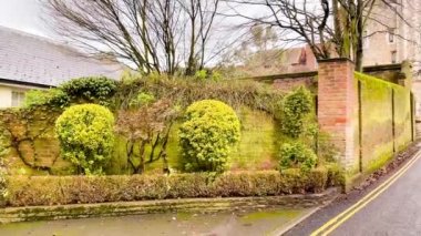 Hertfordshire, İngiltere 'deki Saint Albans' ın güzel mimarisi