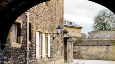 Oxford Üniversitesi 'nin güzel tarihi binaları ve mimarisi, İngiltere, Birleşik Krallık