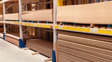 İnşaat ve inşaat malzemeleri mağazası, ev dışı, iç tasarım ve ev yenileme konsepti