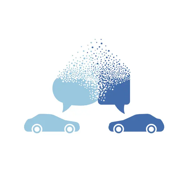 Yıkım efektli köpüklü arabalar. Dağılım. Kaybolan diyalog