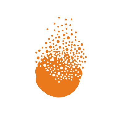 Portakal kabarcıklar bulutuna karışıyor..