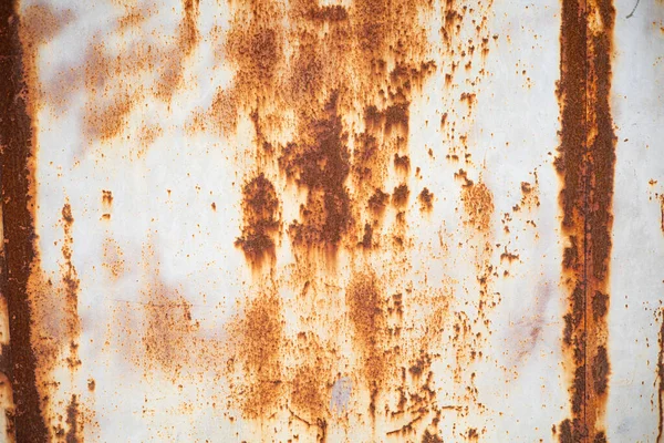 Hoja Metal Oxidado Marrón Textura —  Fotos de Stock