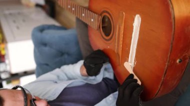 Enstrüman gitar tamir ve Servisi - taşlama köprü nut.