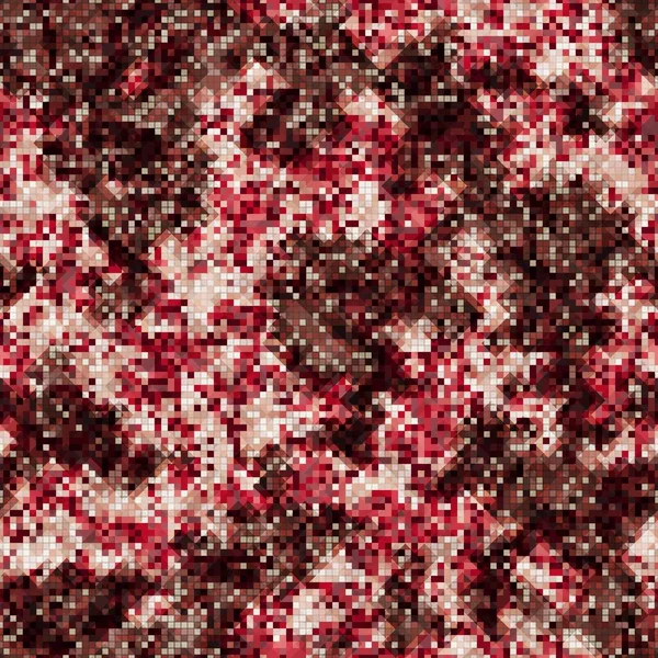 Poussière Gris Foncé Numérique Avec Des Taches Rouges Camouflage Motif — Image vectorielle