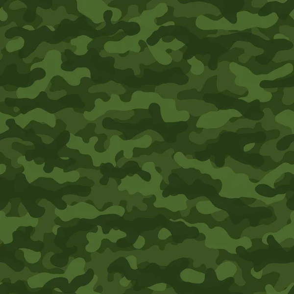Camouflage Nahtlosen Muster Hintergrund Klassischer Kleidungsstil Der Den Camo Repeat — Stockvektor