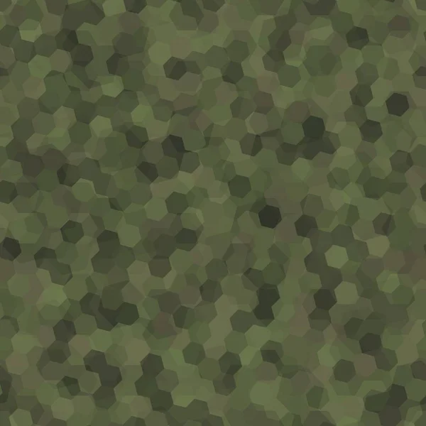 Tekstura Oliwek Wojskowych Khaki Brązowe Kolory Kamuflażu Las Bezszwowy Wzór — Wektor stockowy