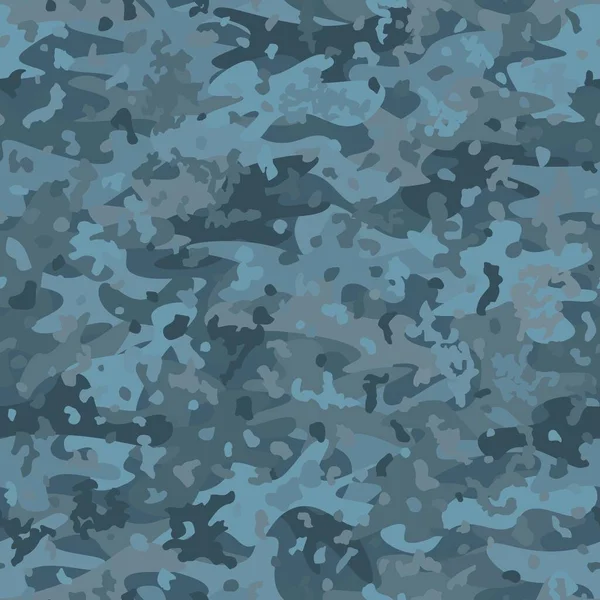 Fond Motif Camouflage Style Vestimentaire Classique Camouflage Imprimé Répétition Teal — Image vectorielle