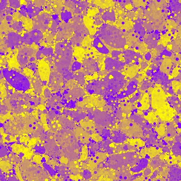 Кислотно Желтые Фиолетовые Пятна Кожи Инопланетного Животного Векторная Графическая Текстура — стоковый вектор