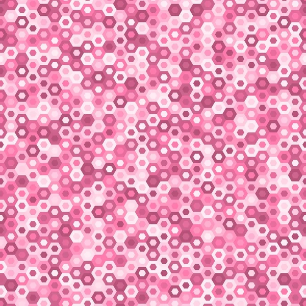 Camuflagem Padrão Sem Costura Com Rosa Hexagonal Infinito Ornamento Camo — Vetor de Stock