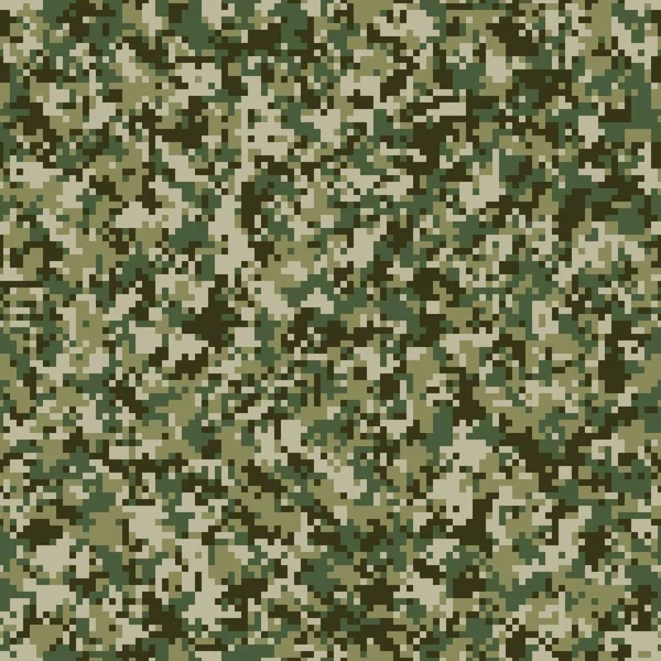 Textura Militar Verde Digital Bronzeado Camuflagem Sem Costura Padrão Textura —  Vetores de Stock