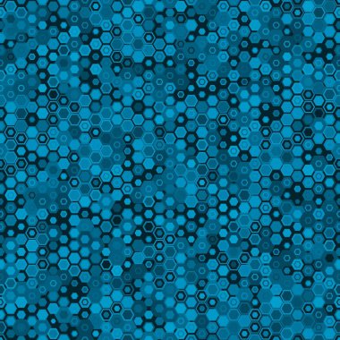 Doku askeri koyu mavi renkler donanma kamuflaj deseni pürüzsüz. Urban altıgen yılan derisi. Soyut ordu ve av süsü dokusu. Vektör illüstrasyon arkaplanı