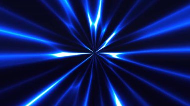 Ateşli Solucan Deliği Girdabı Cehennemi ve Yanan Gök mavisi Alevler 'den geç. Soyut animasyon, siyah arka planda parlayan mavi plazma tünel sineği, 3 boyutlu grafik çizim uzay yolculuğu konsepti. 3B Görüntü