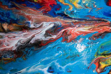 Soyut akrilik el boyası arka plan