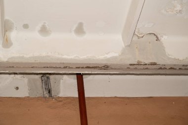 Su baskını, hasar, boya ve küf..