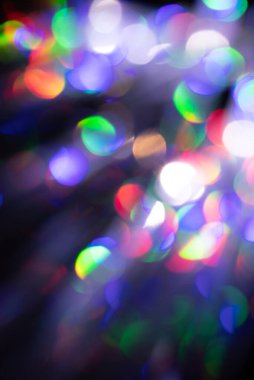 Çok renkli gökkuşağı büyük bokeh efekti arkaplanı