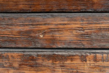 Kahverengi ahşap yapısı doğal ağaçtan geliyor. Tahta panelin güzel koyu bir deseni var, ahşap döşeme dokusu.