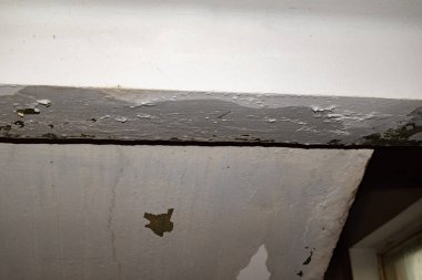 Su baskını, hasar, boya ve küf..