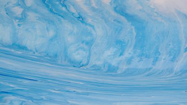 Yaratıcı soyut el boyası arka plan, duvar kağıdı, doku fırça darbeleriyle tuvale akrilik resmin yakın plan bir parçası. Modern sanat. Çağdaş sanat.