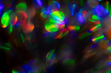 Çok renkli gökkuşağı büyük bokeh efekti arkaplanı