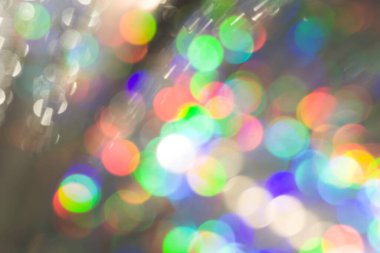 Renkli holografik arka plan. Modern folyo, fütüristik bulanık şablon. Neon pastel, hologram ve gökkuşağı renkleri. Soyut gradyan. Örtüler için parlak ve parlak hipster tarzı. Cam yansımaları