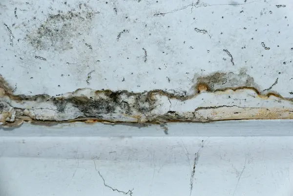 Su boru hatları sızıntısı hasar tavan. Konut problemi konsepti