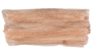 Mocha Mousse 'un 2025 yılındaki renginde suluboya fırça darbeleri. Zarif, sıcak kahverengi tonu olan el yapımı bir şablon. Moda grafik kaynağı oluşturmak için mükemmel