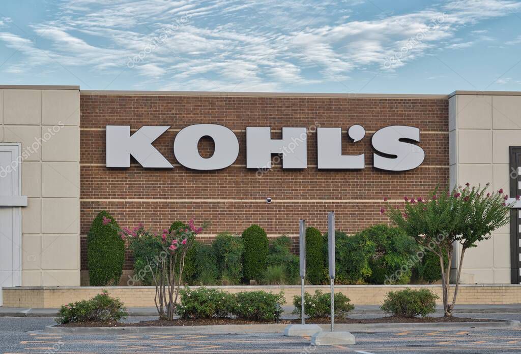 Houston, Texas USA 07-04-2023: Kohl's department store exterior in Houston, TX. Large USA Retail chain founded in 1958.