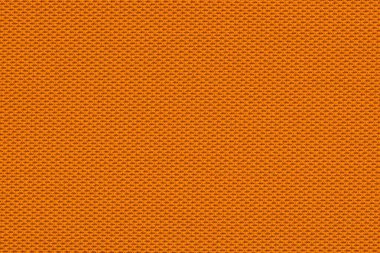 Poliyester, ipek ya da naylon malzemeden yapılmış döşeme dokuma kumaşından katı turuncu kumaş örnekleri..