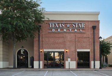Houston, Teksas ABD 06-23-2024: Texas Star Diş Hekimliği.