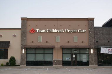 Houston, Teksas ABD 06-16-2024: Texas Çocuk Acil Bakım Kliniği.