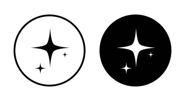Чистый Вектор Значка Star Sparkles — стоковый вектор