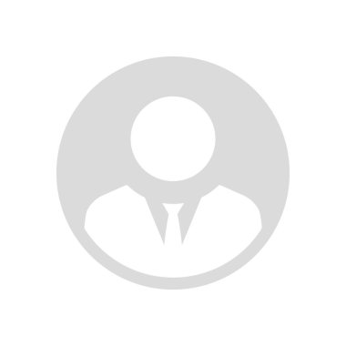 Öntanımlı çalışan avatar profil simgesi vektörü. İş adamı Fotoğrafı