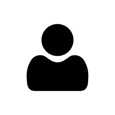 Öntanımlı avatar fotoğraf simgesi vektörü. Sosyal medya profili resmi