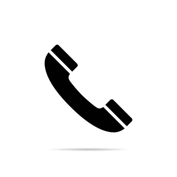 Винтажная Телефонная Икона Стиле Trendy — стоковый вектор