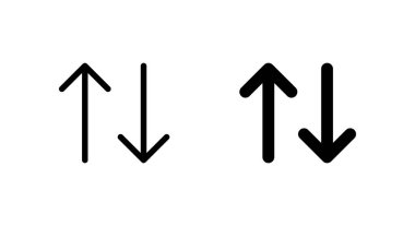 Ok sıralama simgesi modada. Öge sıralama işareti sembolü