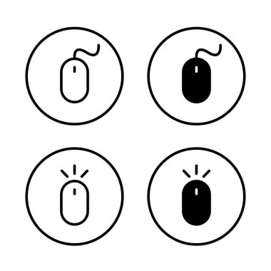 Bilgisayar fare simgesi daire çizgisine ayarlandı. İşaret işareti sembolü